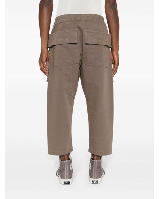 Rick Owens Brown Creatch Drop-crotch Trousers for men