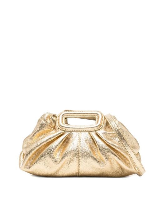 Clutch Milpli Mini di Maje in Natural