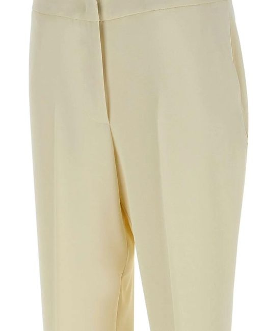 Kaos High Waist Broek in het Natural