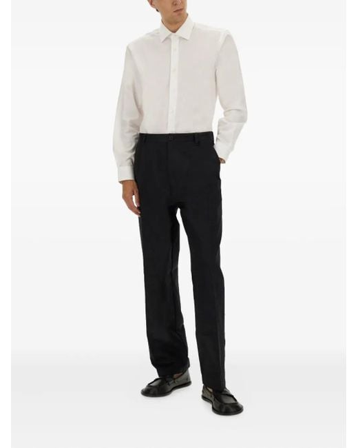Boss White Buttoned Shirt for men