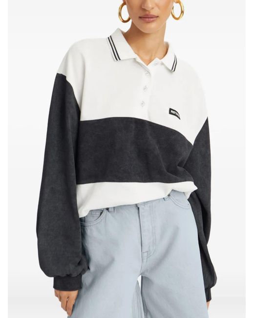 Céline Polotop Van Biologische Katoenblend in het Black