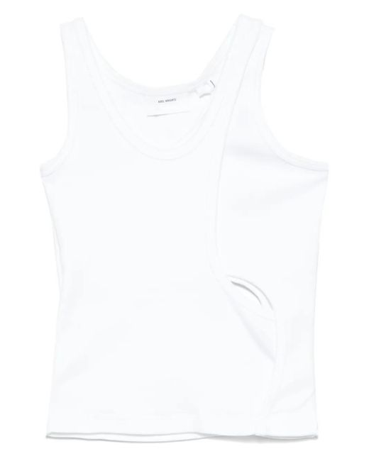 Axel Arigato White Stretch-Cotton Tank Top