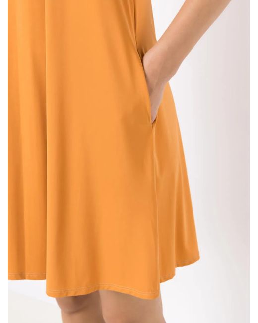 Vestido Isis con cuello cuadrado Lygia & Nanny de color Orange