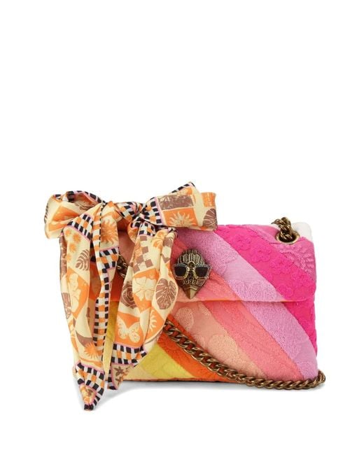 Kurt Geiger Pink Mini Kensington Shoulder Bag