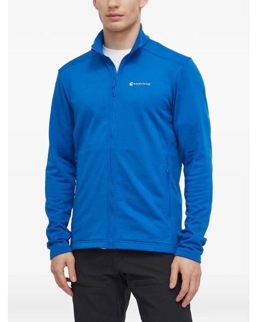 MONTANÉ Blue Protium Zip-Up Jacket for men