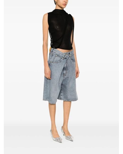 OTTOLINGER Black Deconstructed Top