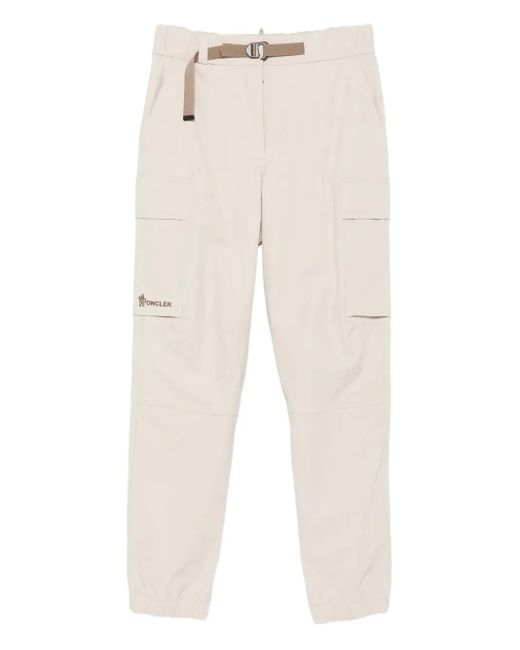 Moncler Natural Belted Cargo Pants