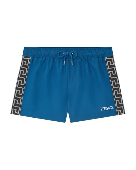 Versace Blue Swim Shorts for men