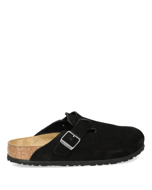 メンズ Birkenstock Boston クロッグサンダル Black