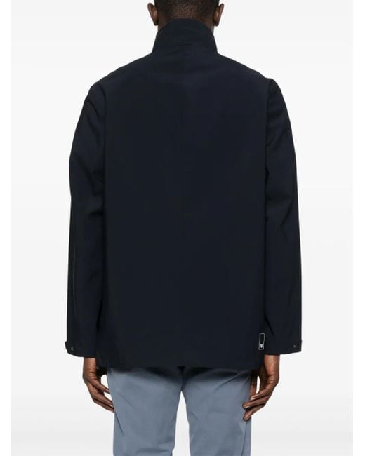 Emporio Armani Emporio Armani Kapsel Nylon Blouson Jacke in Blue für Herren