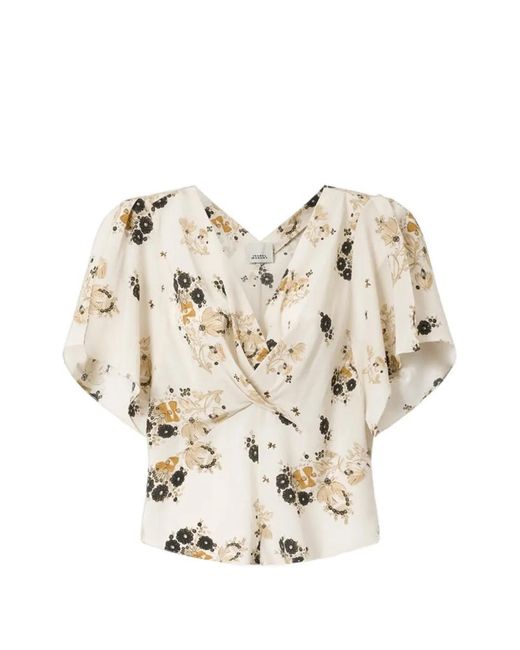 Isabel Marant Natural Faljane Top