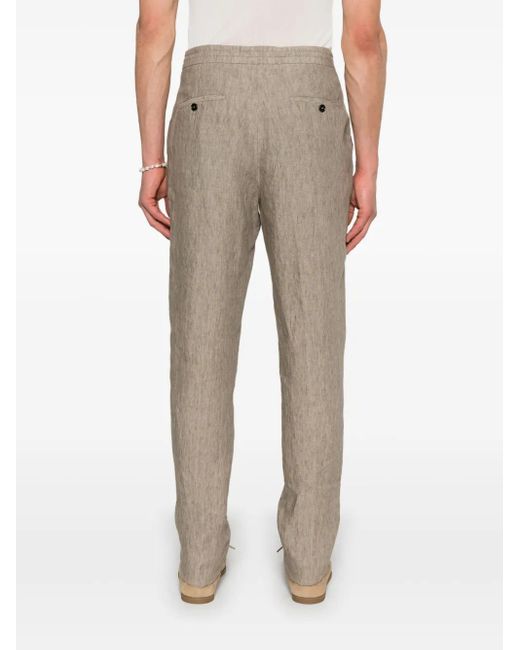 メンズ Zegna リネン パンツ Natural