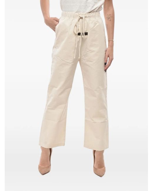 Fear Of God Natural Drawstring-Waist Trousers