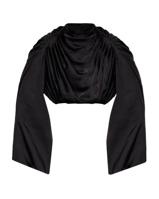 Rick Owens Claudette Top in het Black