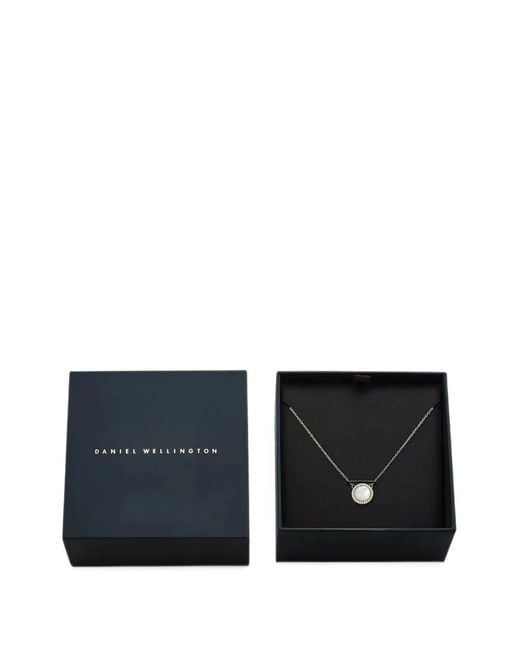 Daniel Wellington White Audrey Pendant Necklace
