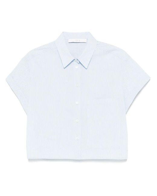 Camisa Rocky Tela de color White