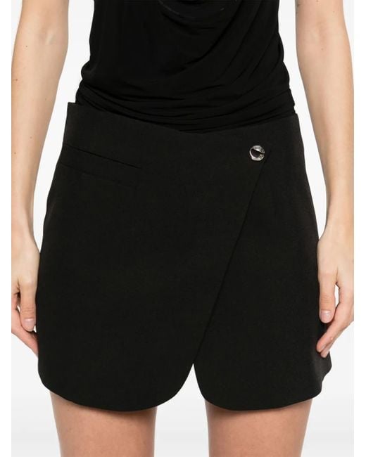 Coperni Getailleerde Mini-Rok in het Black