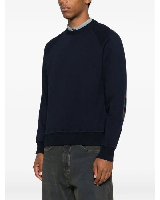 In The Box Blue Crew-Neck Sweatshirt for men