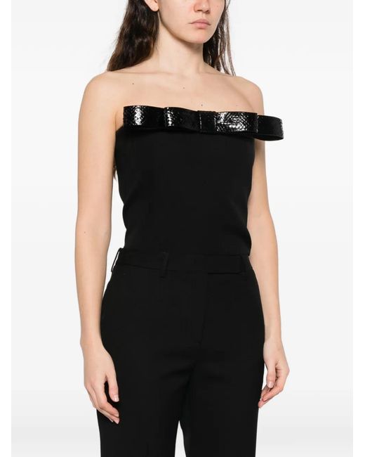 Tom Ford Black Bow Top