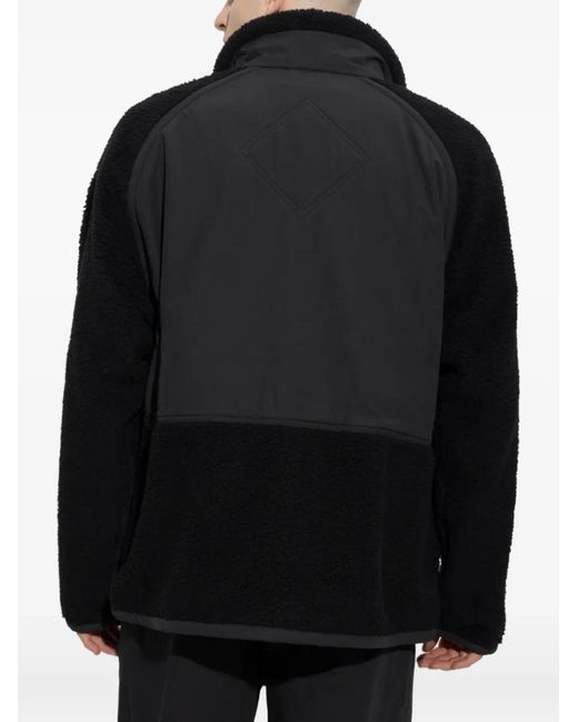 Canada Goose Black Westport Fleece Panelled Jacket for men