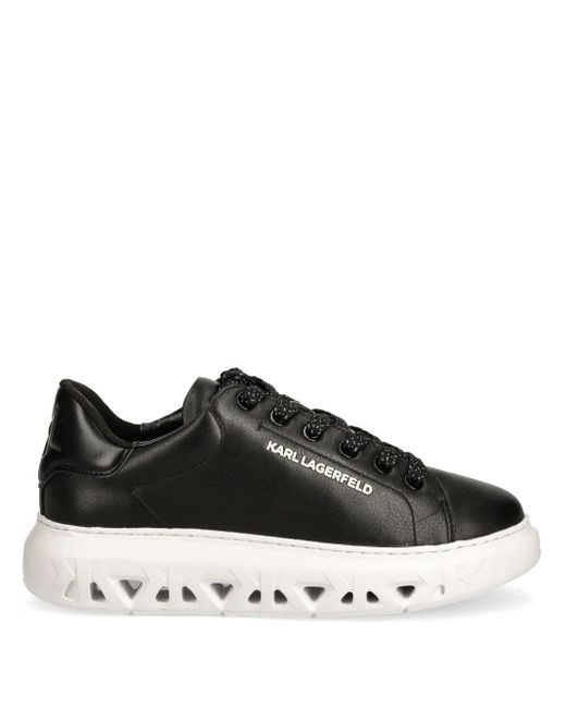 Karl Lagerfeld Black Kapri Kite Sneakers