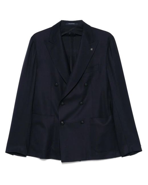 メンズ Tagliatore ダブルジャケット Blue