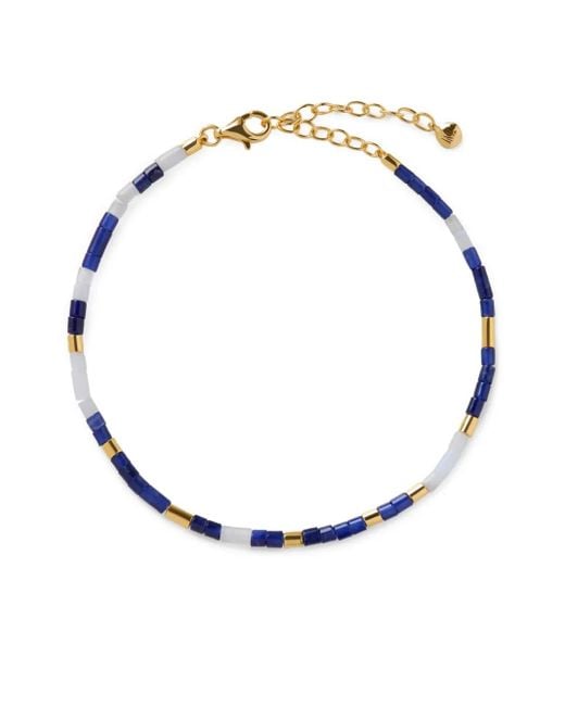 Monica Vinader White Delphi Multi Gemstone Bracelet