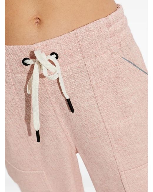 Moncler Pink Drawstring Cargo Trousers