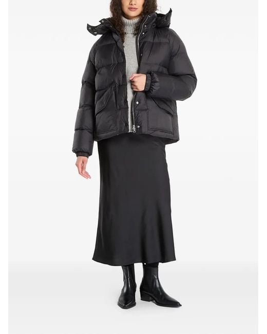 Samsøe & Samsøe Black Sahanay Quilted Padded Jacket