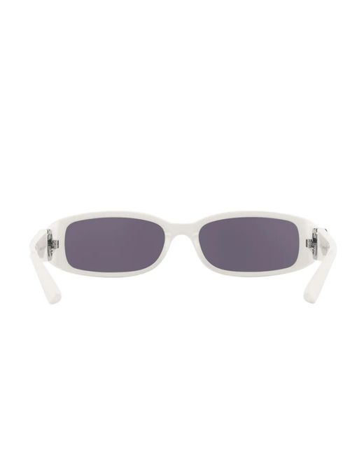 Gucci Purple Gc002287 Rectangle-Frame Sunglasses