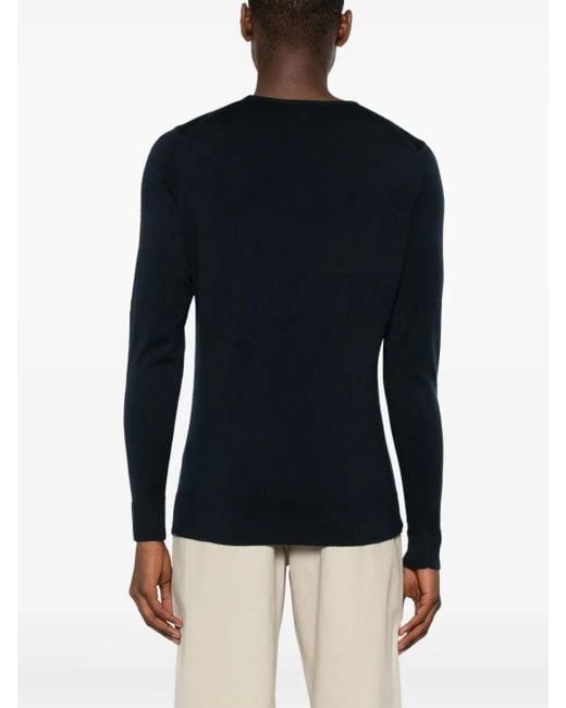 Sunspel Blue Sweater for men