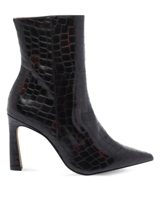 Angel Alarcon Black 95Mm Pointed-Toe Boots