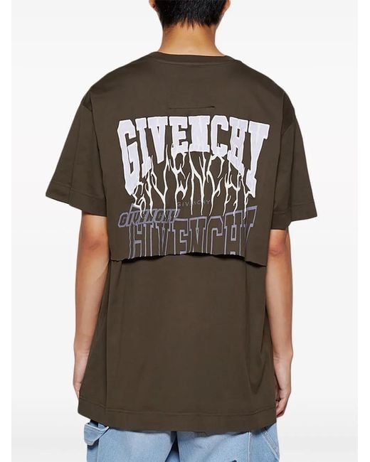 Camiseta A Capas Givenchy de hombre de color Multicolor