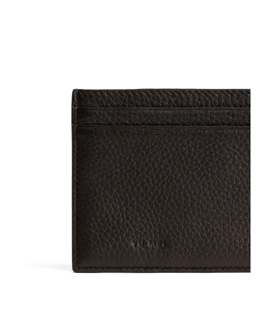 Yu Mei Black Youhan Leather Card Holder
