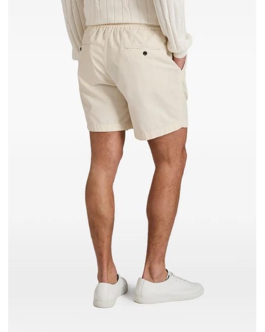Slowear Natural Corduroy Bermuda Shorts for men