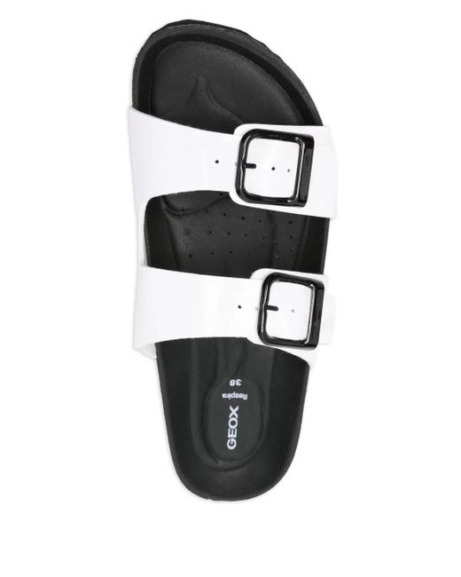 Geox White Brionia Sandalen