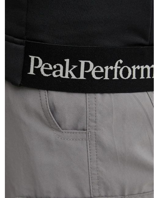 メンズ Peak Performance ジップアップ パーカー Black
