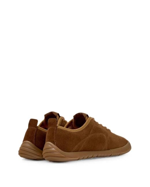 Camper Brown Peu Path Suede Sneakers