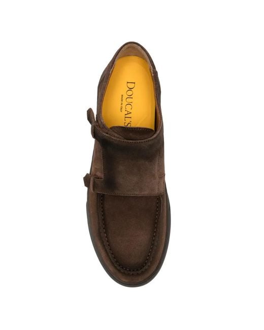 Doucal's Brown Steve Rs Loafers for men