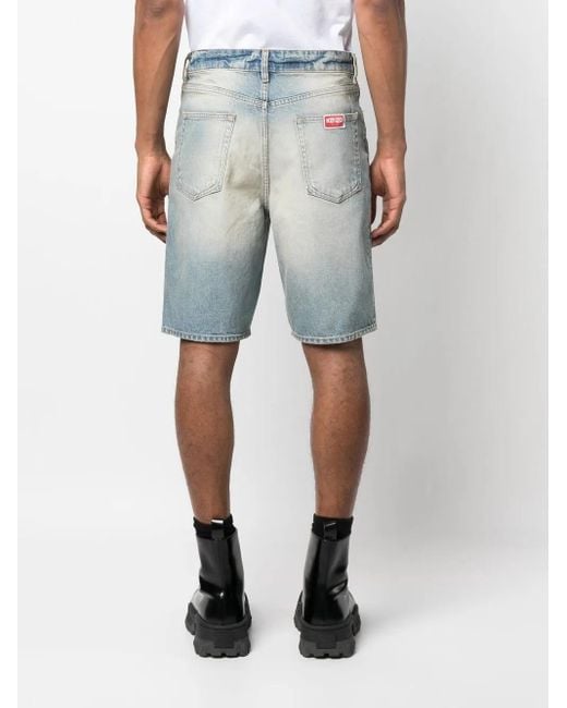 KENZO Blue Shorts for men