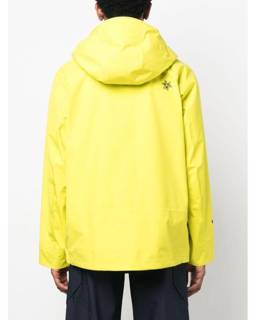 Goldwin Yellow Gore-tex 3l Jacket for men
