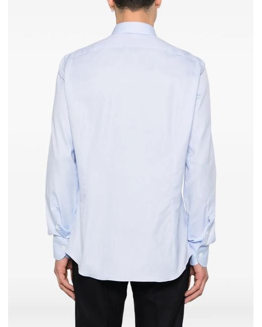 Mazzarelli White Buttoned Shirt for men