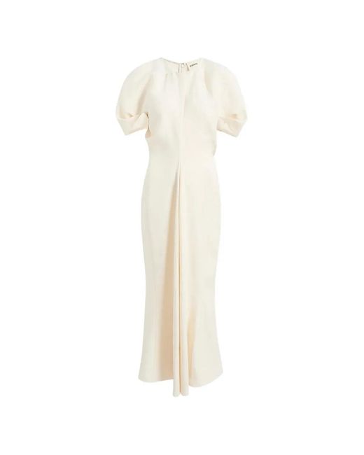 Khaite White Ria Dress