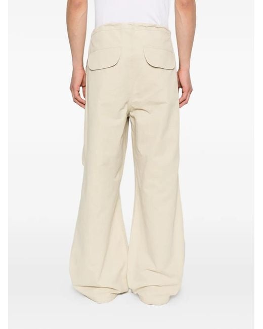 Entire studios White Barren Drawstring Cargo Pants