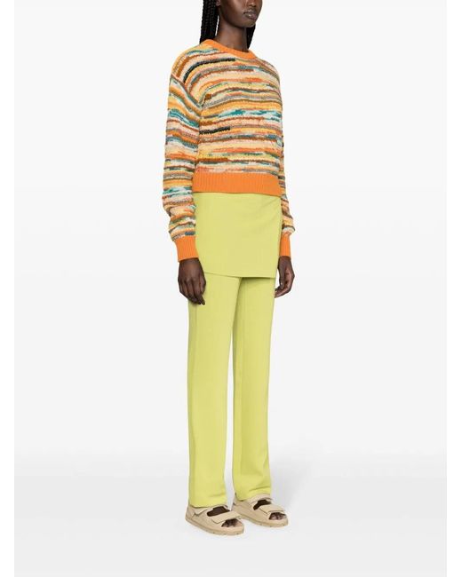 Alanui Orange Sweaters