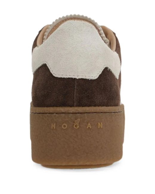 Hogan Brown Sneakers Cool