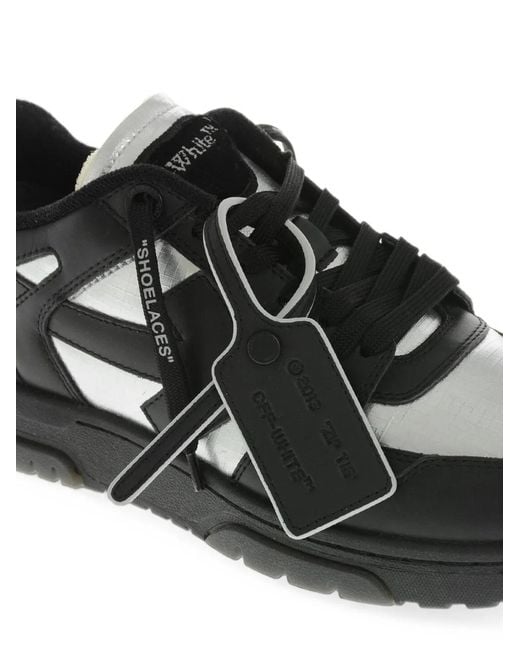 Off-White c/o Virgil Abloh Gray Out Of Office Sneakers for men
