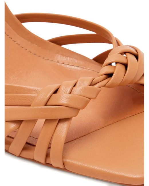 SCHUTZ SHOES White Tara Sandals