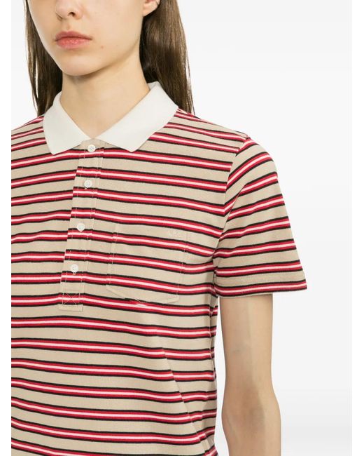 A.P.C. Red Oscar Polo Shirt