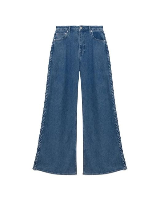Jonathan Simkhai Blue Booker Jeans